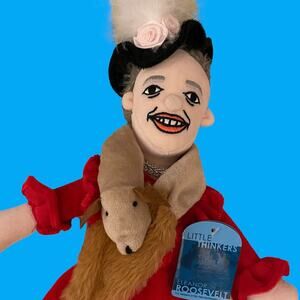 Little Thinker Eleanor Roosevelt Plush Doll Unemployed Philosophers Guild